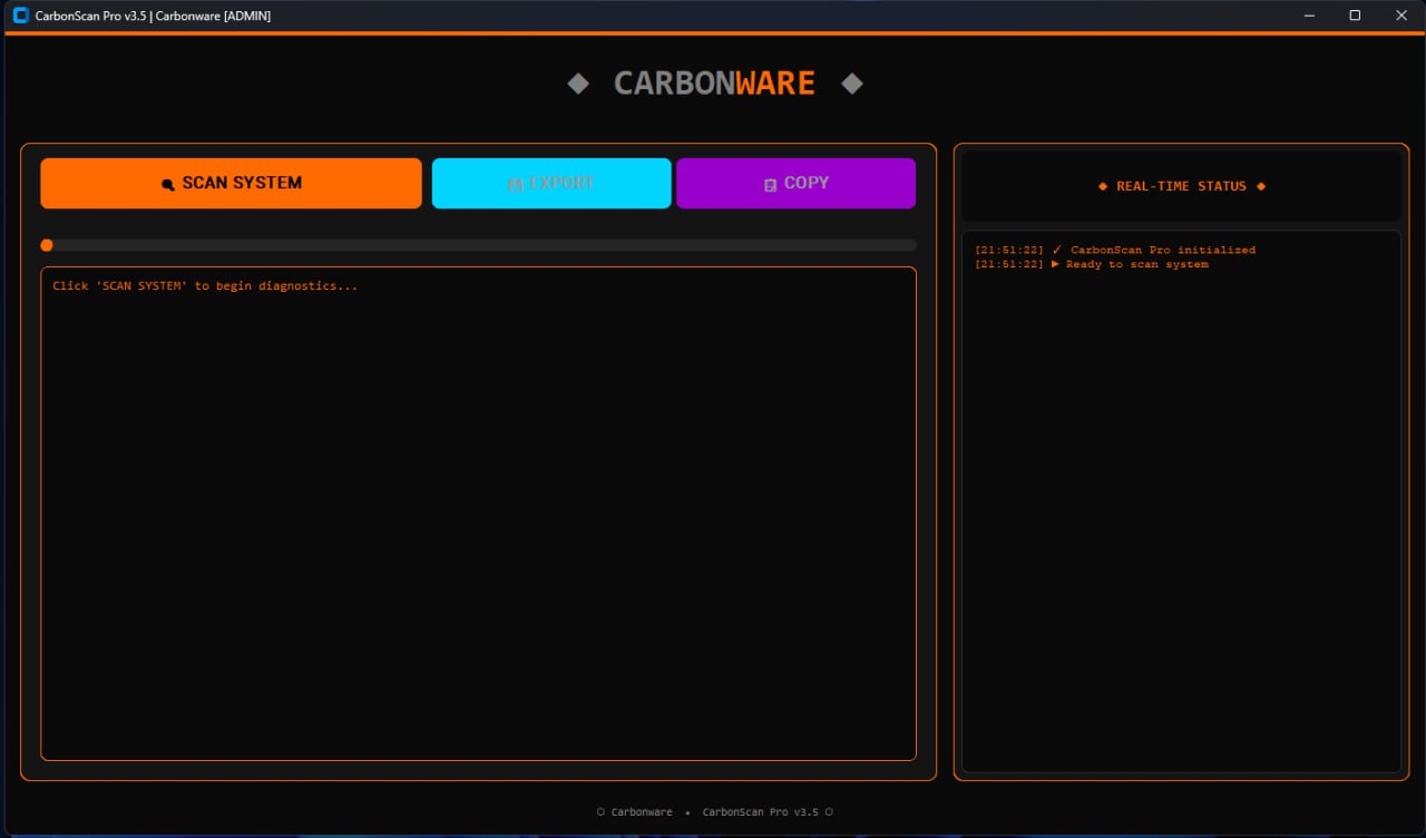 CarbonScan Pro Screenshot
